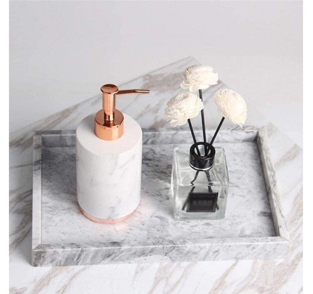 Dosatore Sapone Dispenser Sapone Dispenser di Sapone in Ceramica Dispenser di Sapone Liquido Ricaricabile per Bagno Decorativo Erogatore Sapone