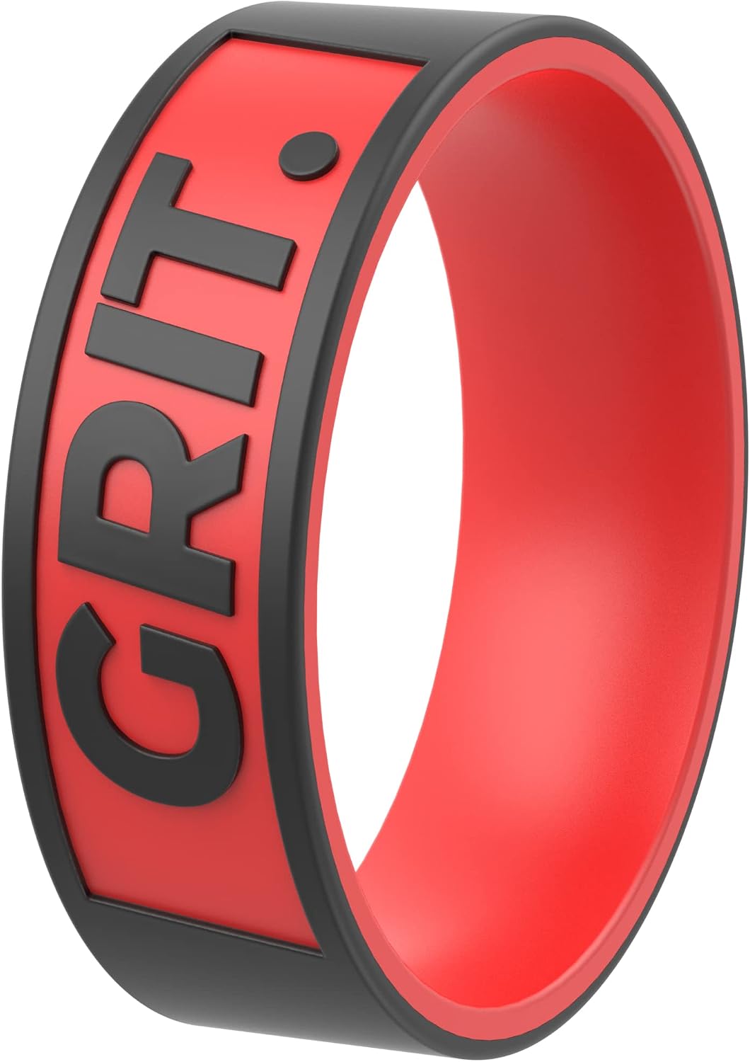 ThunderFit Silicone Wedding Ring Unisex, Laser Printed Design, 2mm Thick in 6MM & 9MM Width