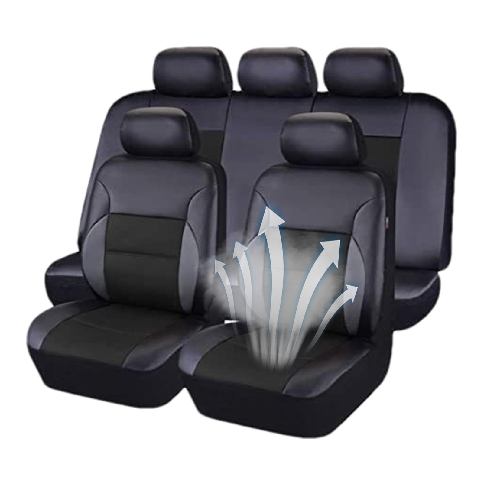 Generisch Protector de asiento de coche - de asiento de conductor universal antideslizante resistente al desgarro, de cojín impermeable para sedán, camiones, SUV