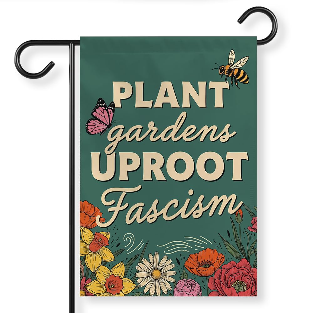 Drapeau du fascisme résistant pour sublimer vos jardins végétaux et cours