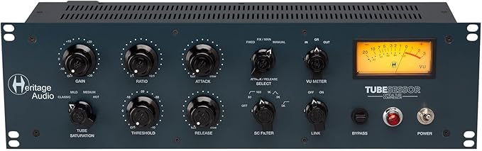 Amazon.com: Heritage Audio Tubesessor Optical Tube Compressor : Musical ...