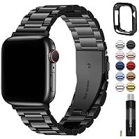 Fullmosa Cinturino per Apple Watch 11/10 46mm in Acciaio Inossidabile
