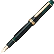 Platinum Fountain Pen #3776 Century Laurel Green Fine Point PNB-15000#41-2