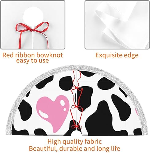 Vista 70 de Bandera de Venezuela imprimir árbol de Navidad falda de árbol de Navidad decoración vacaciones poliéster árbol de Navidad