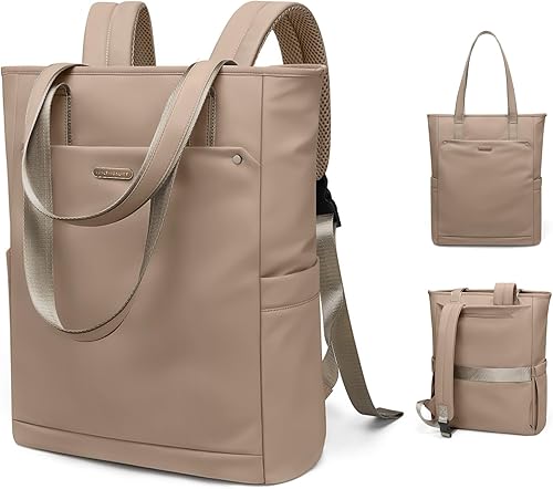 Miniatura 13 de Mochila convertible para mujer, mochila de trabajo, bolso de viaje, mochila para laptop, bolsa de libros para universidad, enfermera, viaje,