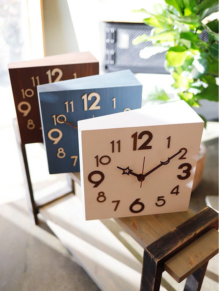 モフ 立体(ブラウン) 無音 両面壁掛け時計 両面時計 おしゃれ インテリア □新登場！ 電波両面時計 Double Clock A7(GOLD)  おしゃれで静かな無音ムーブメントが魅力です！ 横30.5cm、縦25.5cmのサイズ感がインテリアにぴったり！ 新築祝いにも最適！  プロフィールのリンク ... モフ 立体(ブラウン) 無音 両面壁掛け時計 両面時計 おしゃれ インテリア