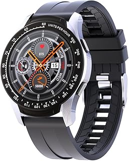 SPeesy Smart Watch,1.32'' Answer Make Calls Smartwatch with Female Health Tracking Heart Rate Sleep Monitor Blood Pressure IP67 Waterproof Fitness Watch for Android iOS,Silver