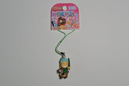 Amazon 福島県限定 One Piece ワンピース 三春駒 ゾロ 根付 ご当地ストラップ アニメ 萌えグッズ 通販