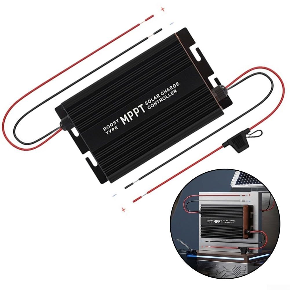 MPPT Regolatore di carica solare 300W-600W Off-Grid (400W) | Tracciamento del picco del 99%, raccolta massima di energia, gamma 300W-600W, pronta off-grid, ricarica efficiente