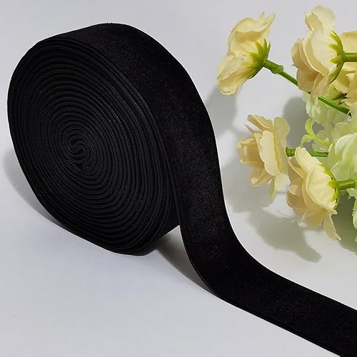 Miniatura 41 de Cinta de terciopelo para decoración, manualidades, bricolaje y caja de regalo, para bodas, Navidad y el Día de San Valentín