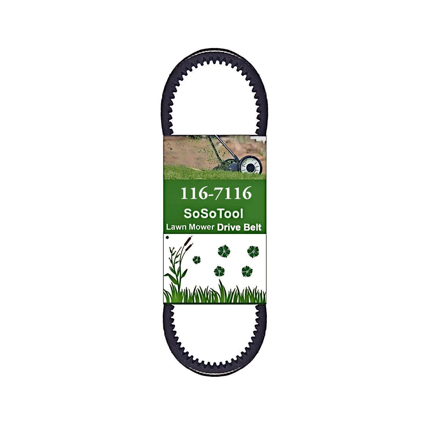 Courroie 3/8" x 78,7 cm Exmark 116-7116 haute résistance - 7