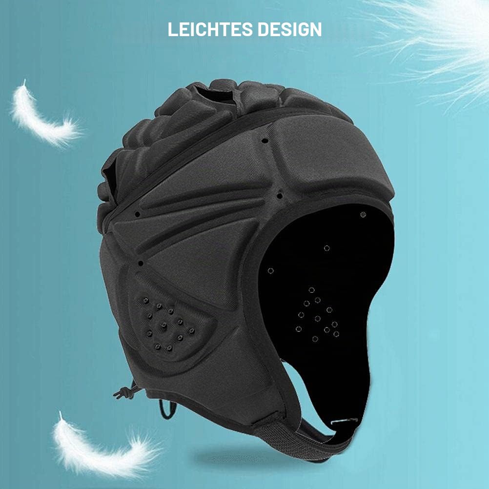 Kopfschutz, Boxhelm, Rugby-Kopfschutz, Scrum-Kappe, Schalenhelm, Fußball-Kopfschutz, Sporthelm Jugendliche und Erwachsene
