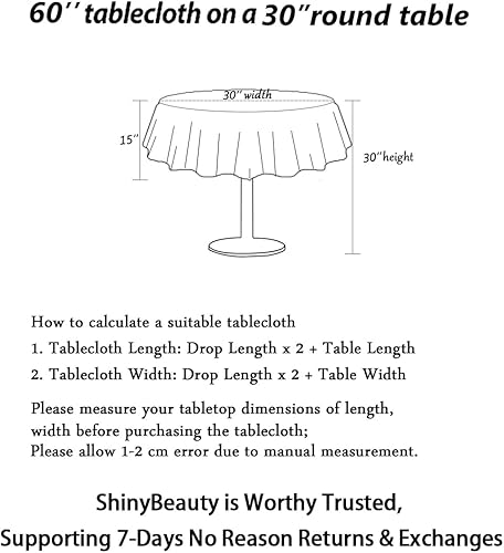 Miniatura 6 de ShinyBeauty Mantel de lentejuelas color plateado de 60 pulgadas, mantel redondo de lentejuelas brillantes, decoración de boda glamorosa