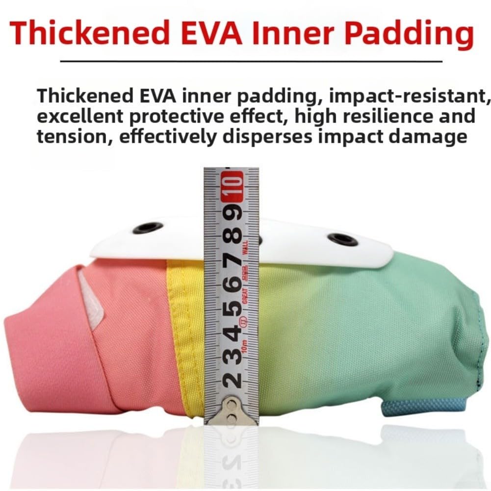 Set di 6 protezioni per adulti, con ginocchiere, gomitiere e polsiere, in schiuma ispessita anti-impatto, per sci, snowboard, pattinaggio su ghiaccio, vestibilità sicura, S/M