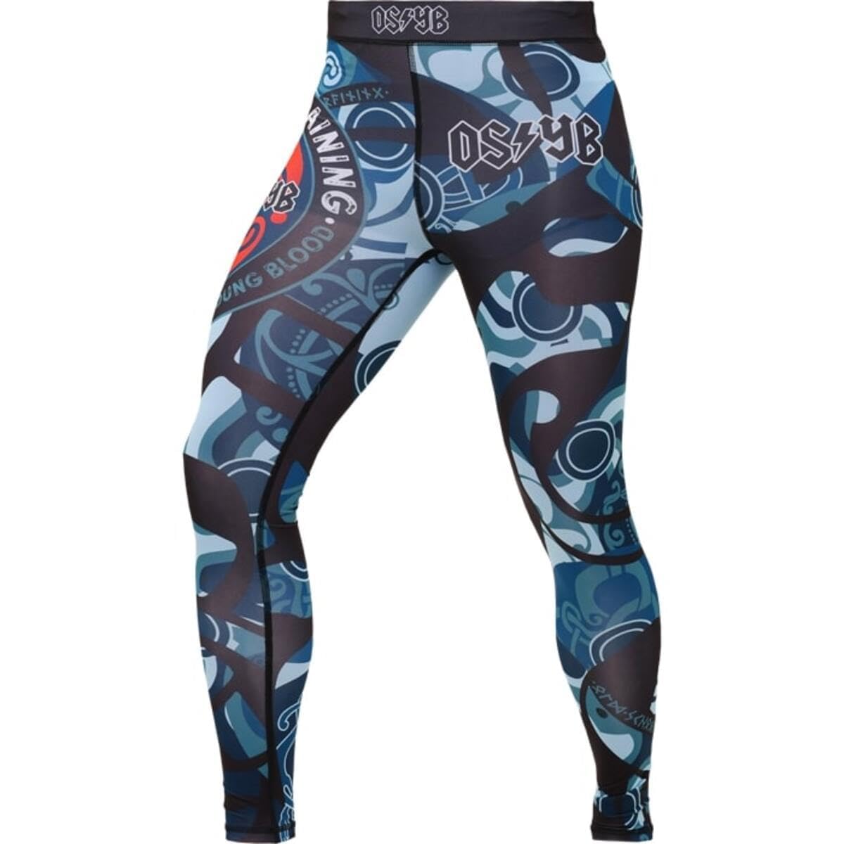 Hardcore Training Compression Pants Men Pantaloni a Compressione Uomo Leggings Yoga Fitness Palestra MMA BJJ Boxe Grappling No Gi