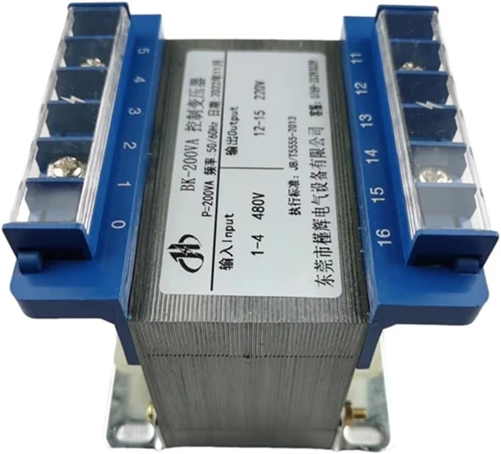 Transformer 480V to 220V 200W Single-Phase Control Transformer 480V to 220V BK-200VA