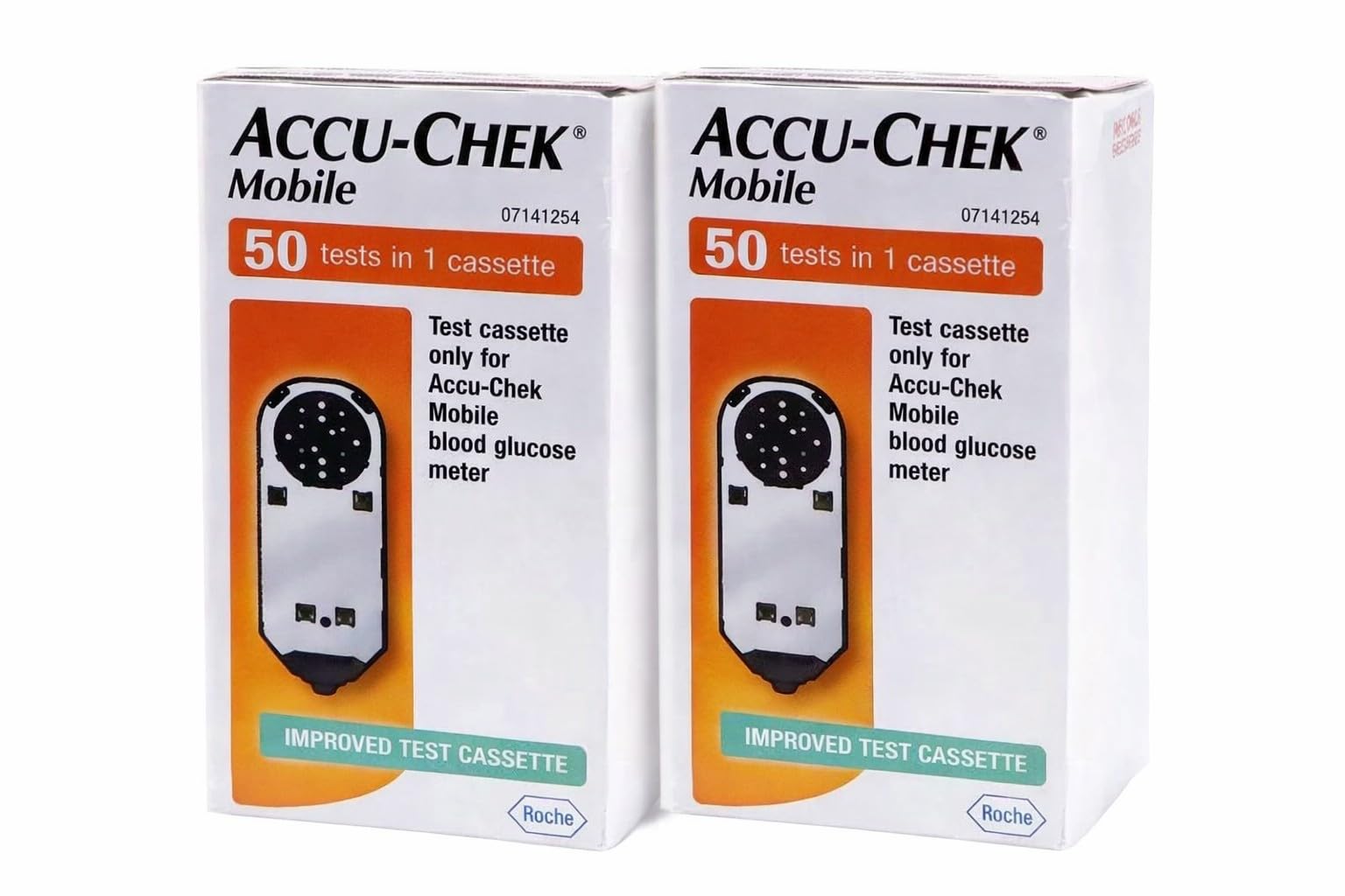 Accu-Chek - Cassetta per prova mobile, confezione da 100