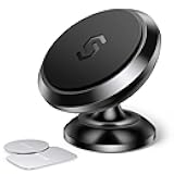 SYNCWIRE Magnetic Car Phone Holder for Dashboard, Cell Phone Car Kits, 360° Adjustable Magnet Cell Phone Mount Compatible with iPhone, Samsung, LG, GPS, Mini Tablet and More