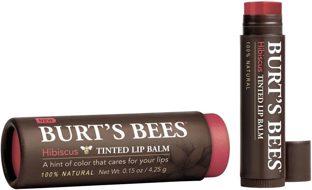 Burt's Bees Tinted Lip Balm - Hibiscus 4.25G