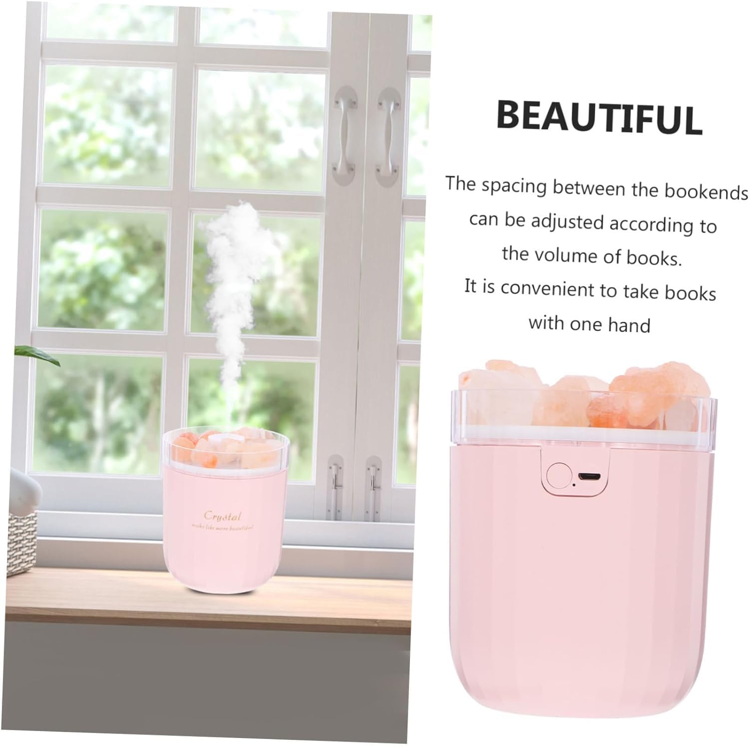 per Uso Domestico 1pc Umidificatore a Pietra di Sale Diffusori di Olio Essenziale Piccoli umidificatori di Olio Essenziale Diffusori di Olio Essenziale for la casa