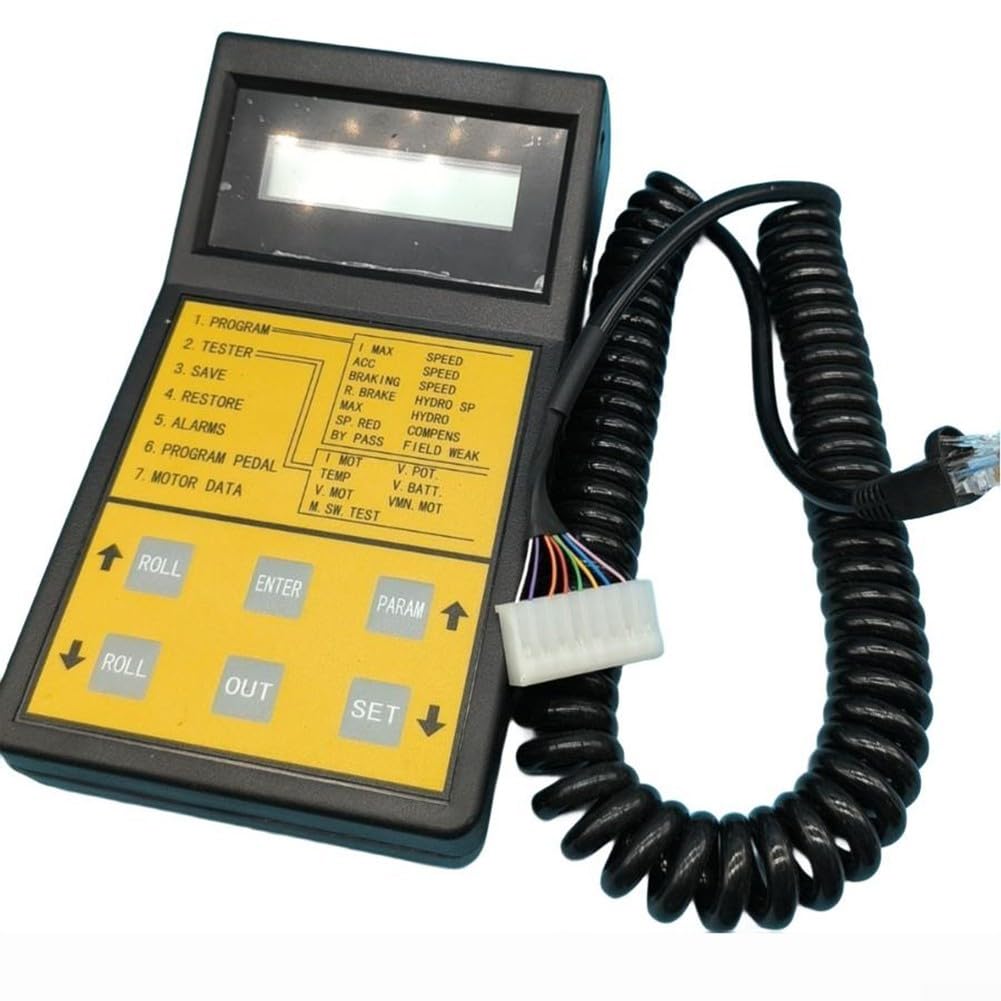 AZ1012 Programador de unidad portátil para controlador ZAPI, herramienta de diagnóstico de parámetros del motor con lector de código de falla, ajuste de velocidad de frenado y aceleración
