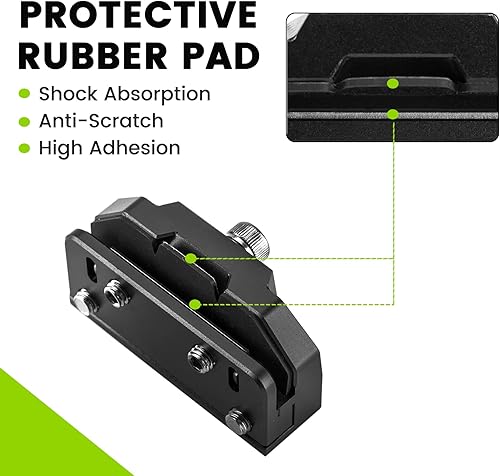 Miniatura 5 de Soportes de luz de zanja para montaje de capó  2 soportes de montaje universales para barra de luz LED, bisagra de capó, pilar, vaina, soporte de