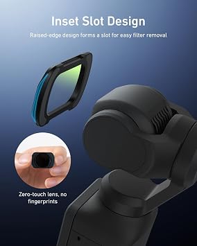 Osmo Pocket 3 Six-Point Star Filter, Osmo Pocket 3 İçin Telesin Six-Point Yıldız Filtre