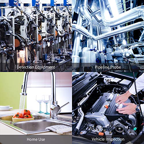 Inspection Camera, Uniojo Digital Industrial Endoscope 2.7" Lcd Color Lcd Video Screen Borescopes Camera With 3.2Ft Flexible Snake Tube Camera Waterproof Ip67, Tool Box (Black) #TOP4