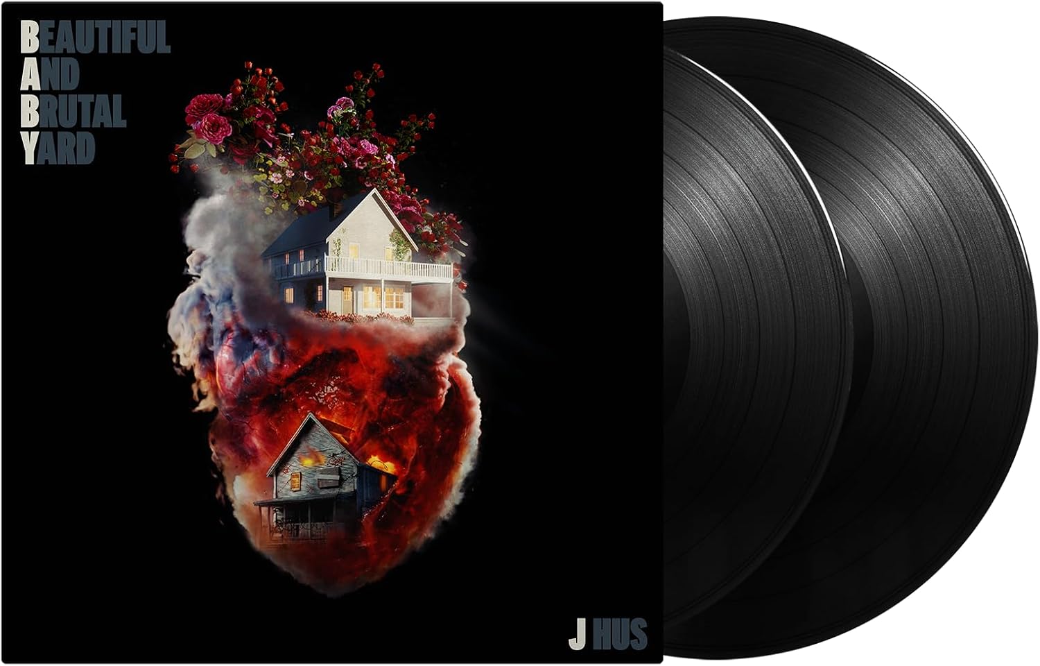 BEAUTIFUL & BRUTAL YARD (2LP) por J Hus — capa do álbum
