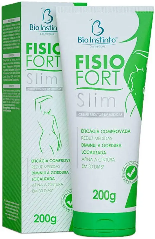 FisioFort Slim Creme Redutor de Medidas 200g