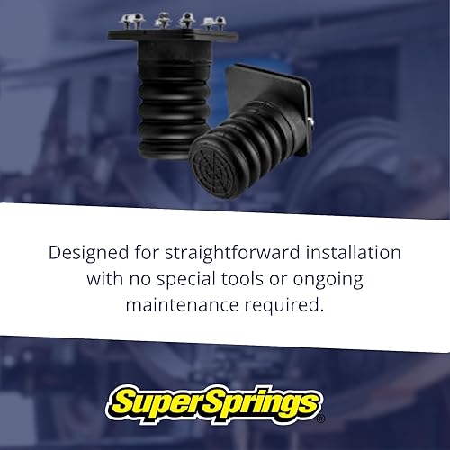 Miniatura 4 de SuperSprings SSR-307-47 | SumoSprings Trasero para Dodge RAM 1500, negro