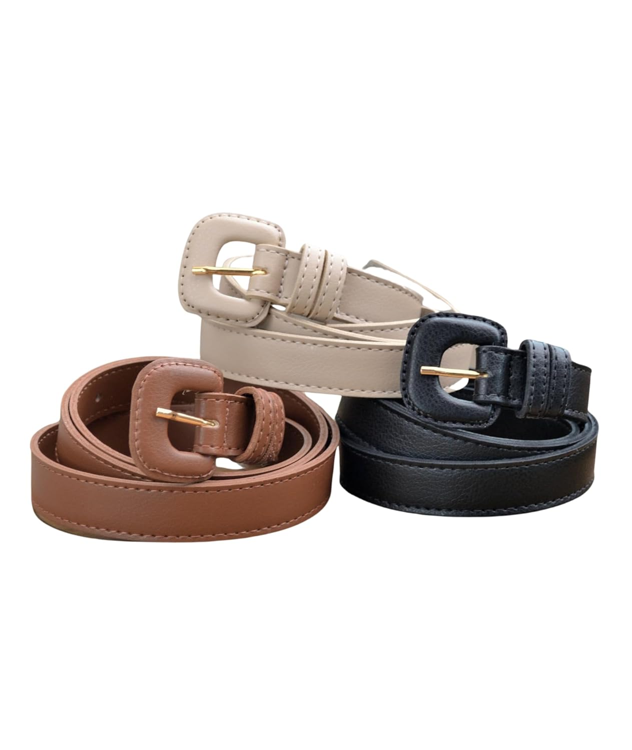 Kit 3 Cintos Feminino Clássico Atemporal Fivela Encapada em promoção! Veja a oferta e mais achadinhos de Cintos & Lenços 8 Hoje é o melhor dia para comprar Kit 3 Cintos Feminino Clássico Atemporal Fivela Encapada com aquele preço maroto! Promoção! Aproveite a oferta! 8