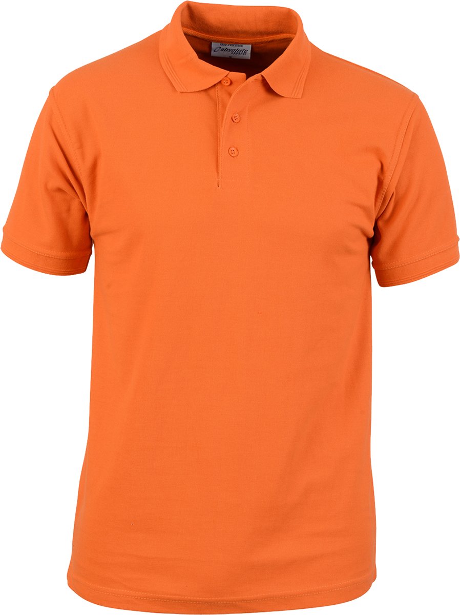 Absolute Apparel Men's Orange Precision Polo - 4XL