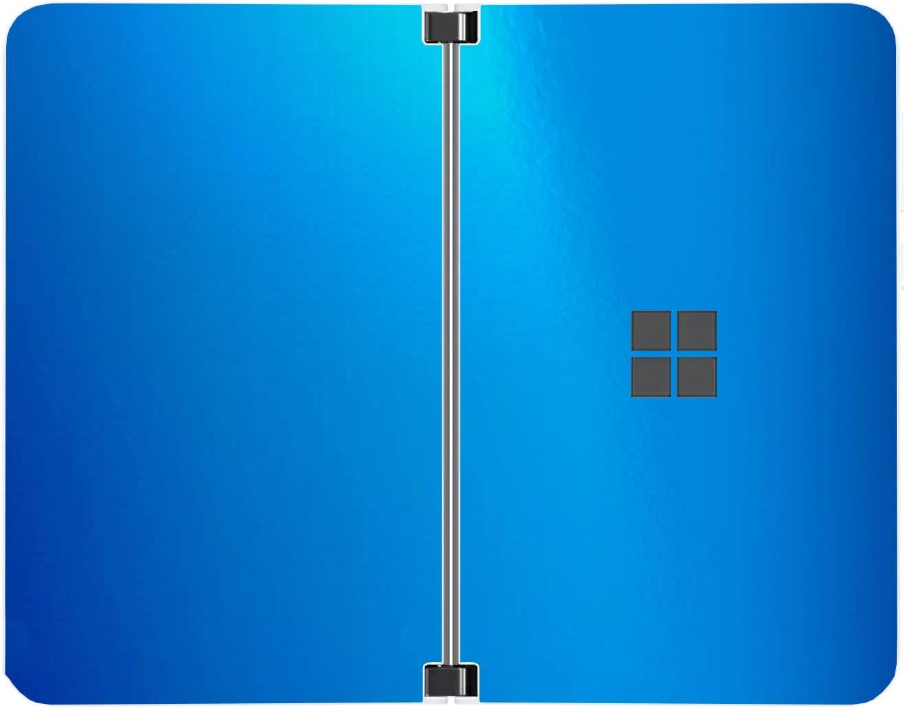 SopiGuard Sticker for Surface Duo Phone Edge-to-Edge Precision Vinyl Skin Wrap (Gloss Blue)