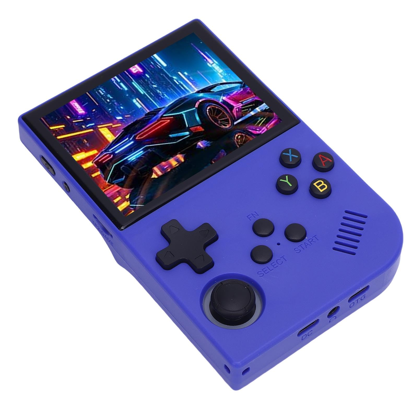 Tonysa Handheld Retro Gaming Console - Ponad 15 000 Wbudowanych Gier, Układ RK3326 z ARM Quad Core CPU, Wyświetlacz HD 3,5 ", Długa żywotność Baterii i Dźwięk Stereo (64G)