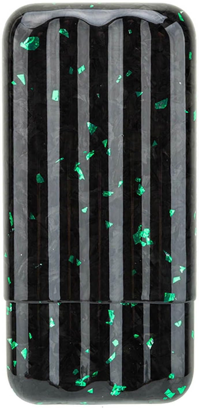 Carbon Fiber Cigar Case, Cigar Case Cigar Humidifier Up To 55 Cigars Ring Gauge Adjustable Length G