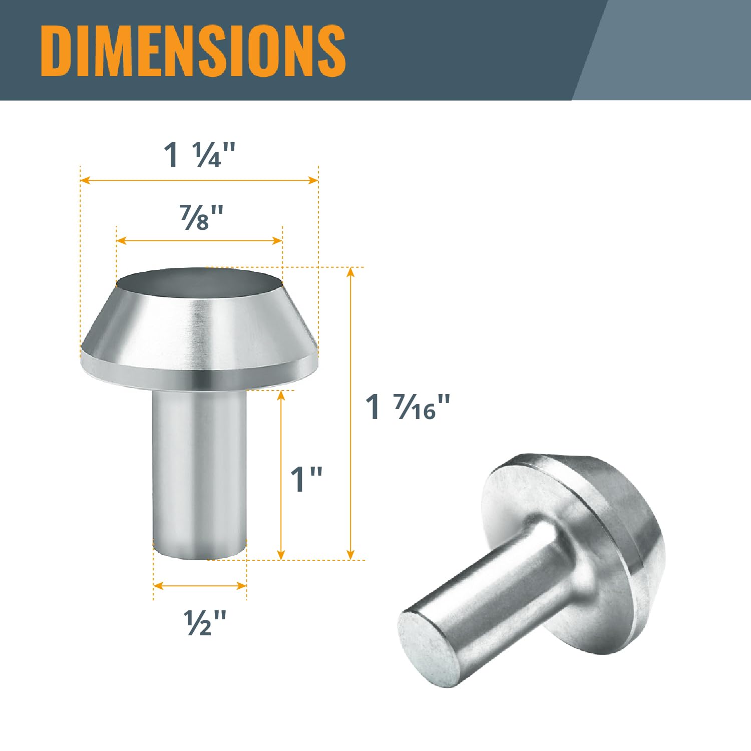 POWERTEC Router Subbase Centering Pin & Cone Set w/ 1/2" & 1/4" Inside Centering Guide & 1/4" Outside Centering Guide. Works w/Collet for Alignment of Most Router Subbases & Template Guides (71840)