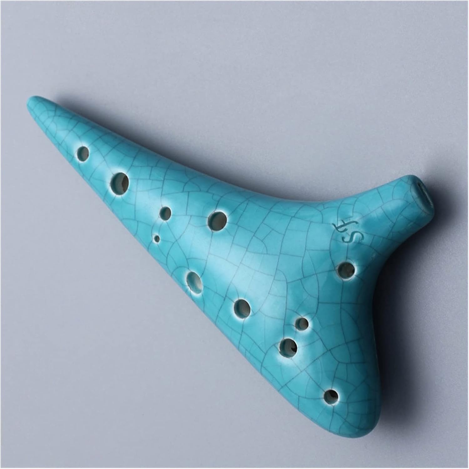 Amazon.co.jp オカリナ プロ演奏楽器 12穴オカリナ 楽器 高音Fキー(SF) セラミックオカリナ (Color 02) 楽器・音響機器