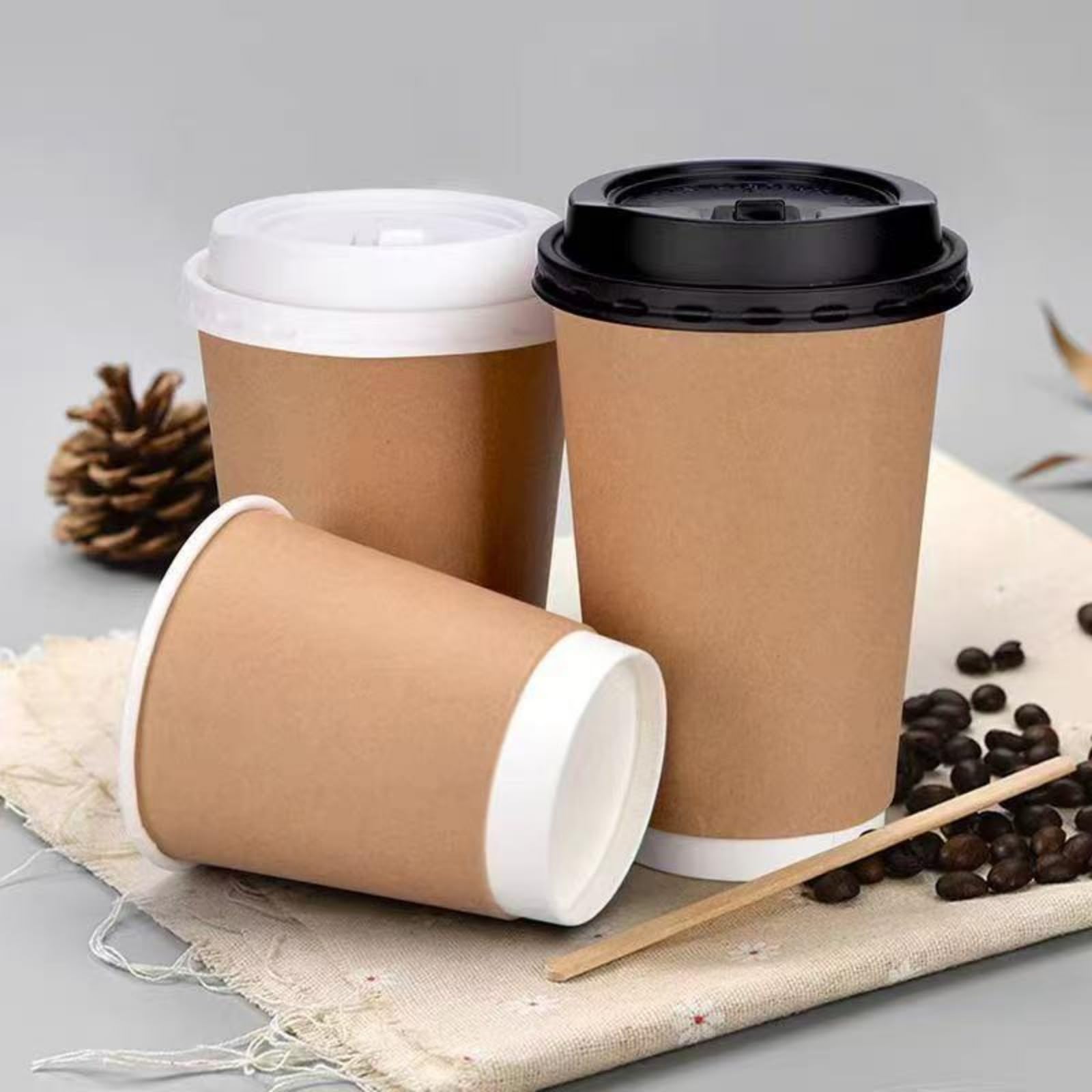 Amazon | 紙コップ 使い捨て コーヒー ペーパーコップ 蓋つき 耐熱 8 Amazon | 紙コップ 使い捨て コーヒー ペーパーコップ 蓋つき 耐熱 8