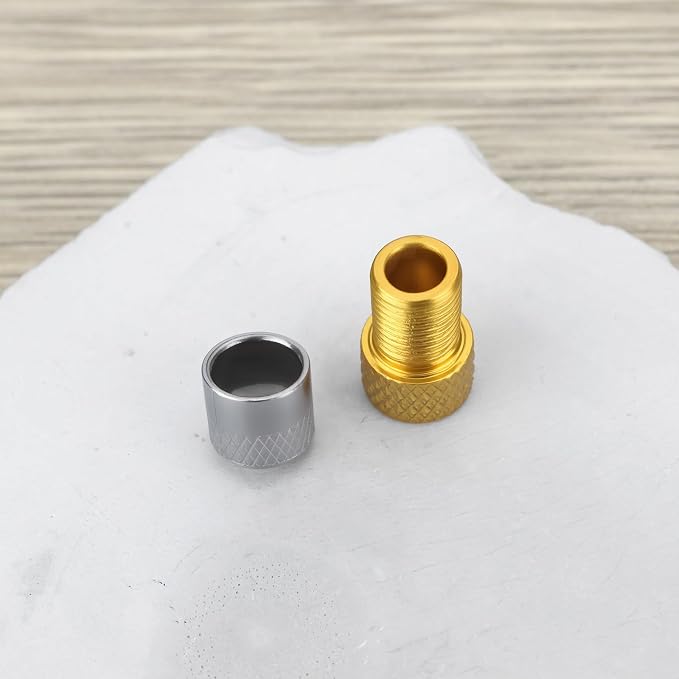 Adaptadores Presta para Válvula 10 piezas en aleación aluminio miniatura 7