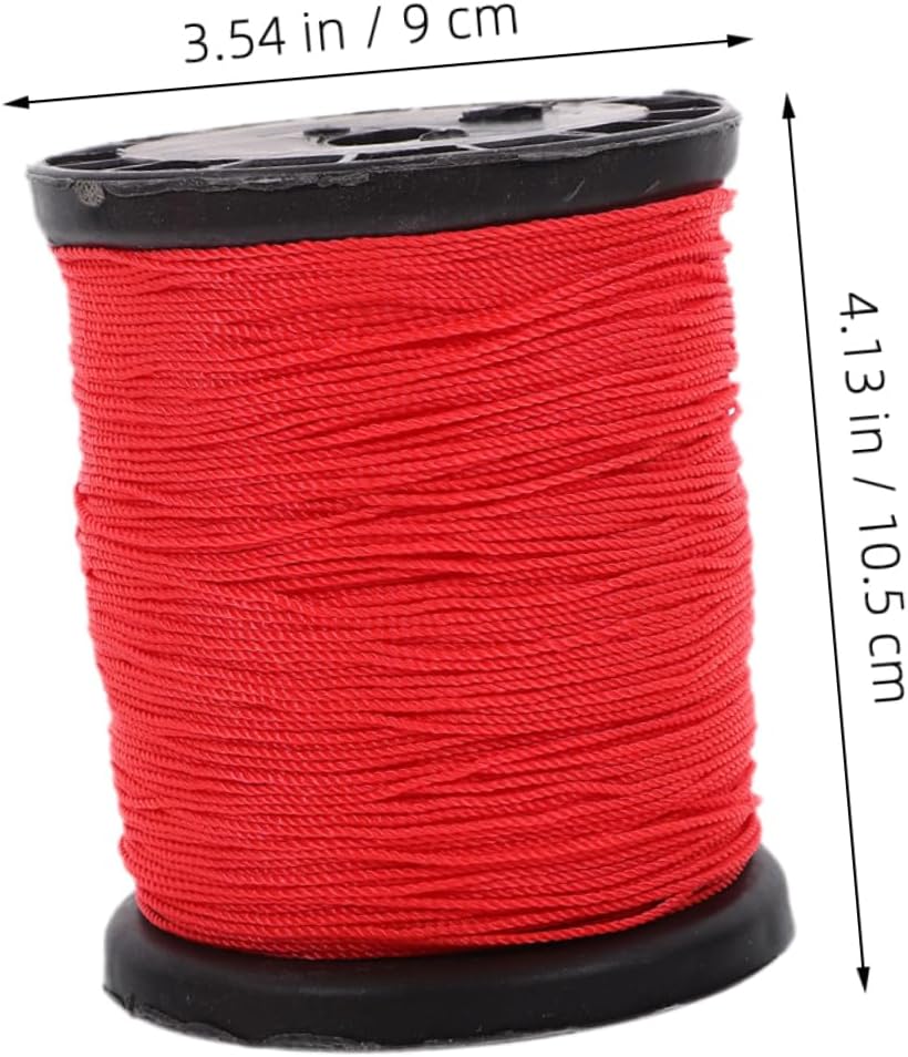 Sosoport 3 Rolls Nylon Masonry String Line for Construction Projects Flexible and Easy to Adjust for Outdoor Bricklaying Compact Design for Storage Building Lines for Masonry