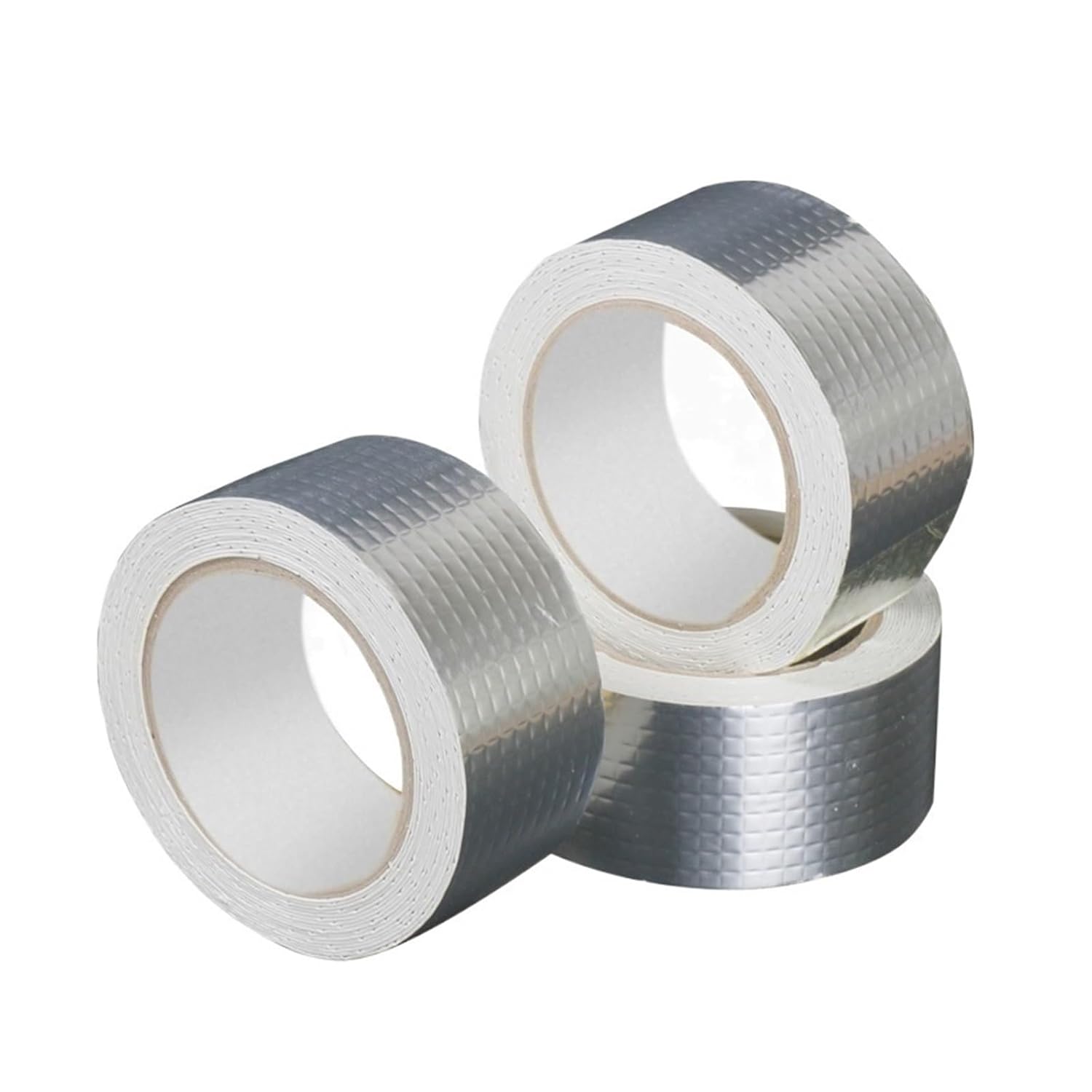 Super Waterproof Repair Adhesive Tape Wall Crack Roof Duct Leakproof Tape High Temperature Resistant Aluminum Foil Butyl Sticker(50mmx3m)