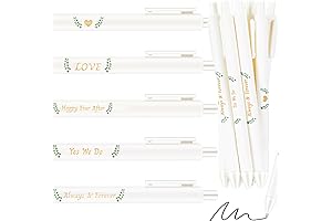 50 Pack Bridal Shower Pens for Games Ctosree