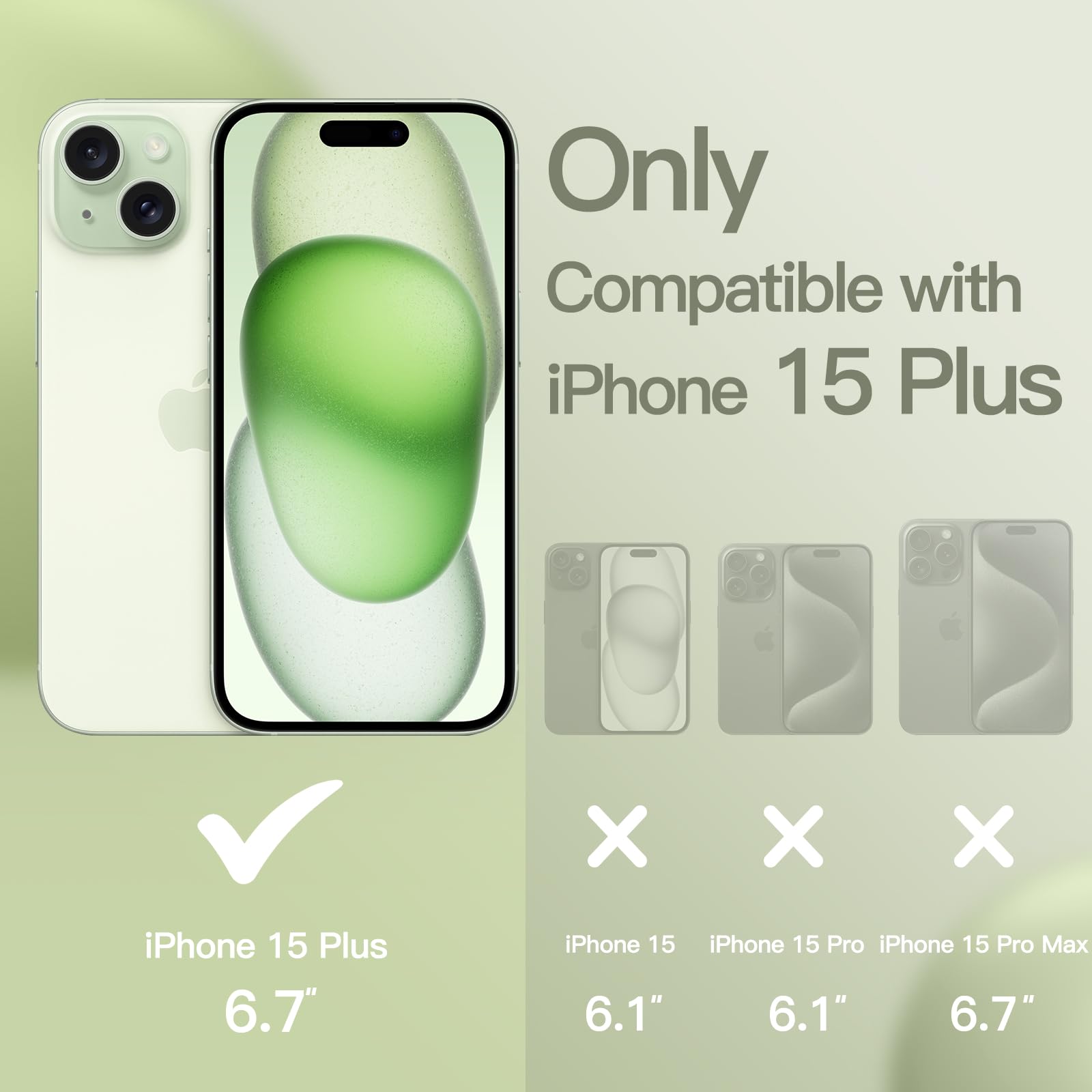 iPhone 15 Plus 6.7インチ用 マグネット シリコンケース Amazon.co.jp: JETech iPhone 15 Plus 6.7インチ用 マグネット