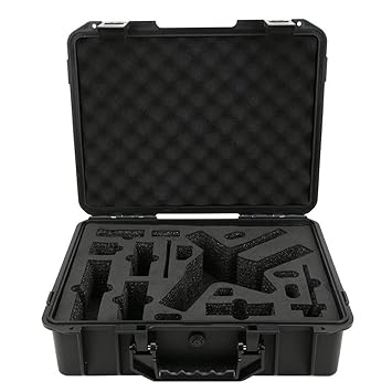 Waterproof Stabilizer Carrying Case Hand-held Stabilizer Storage Bag Black for ZHIYUN Weebill S Hand-held stabilizer