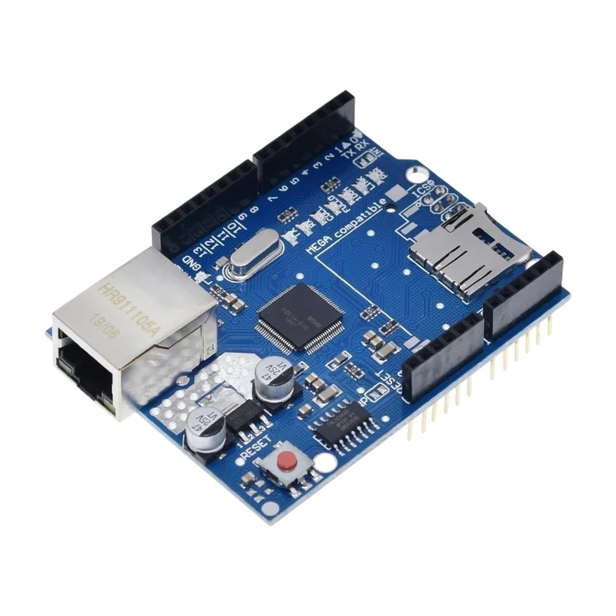 1/3PCS Shield Ethernet Shield W5100 R3 Mega 2560 1280 328 R3 Only W5100 Development Board for Artduino
