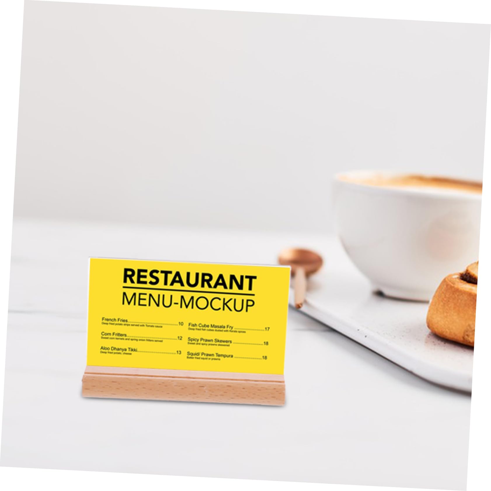 Levemolo Multi-purpose Display Tag Rack Label Holder Sign Showing Stand for Shop Restaurant Advertising Board