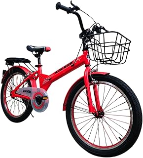 Abo ElGoukh GB‑8 Kids Bike – 16″ 20″ Single-Speed Children’s Bicycle with Fenders, Basket & Rear Rack – Steel Brakes, Aluminum Levers & Pedals – Quick-Release Seat – 4 Colors