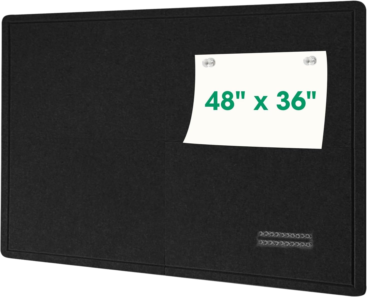 Bulletin Board, Cork Board Alternative For Wall, 36 X 24 Inches Felt - View #6