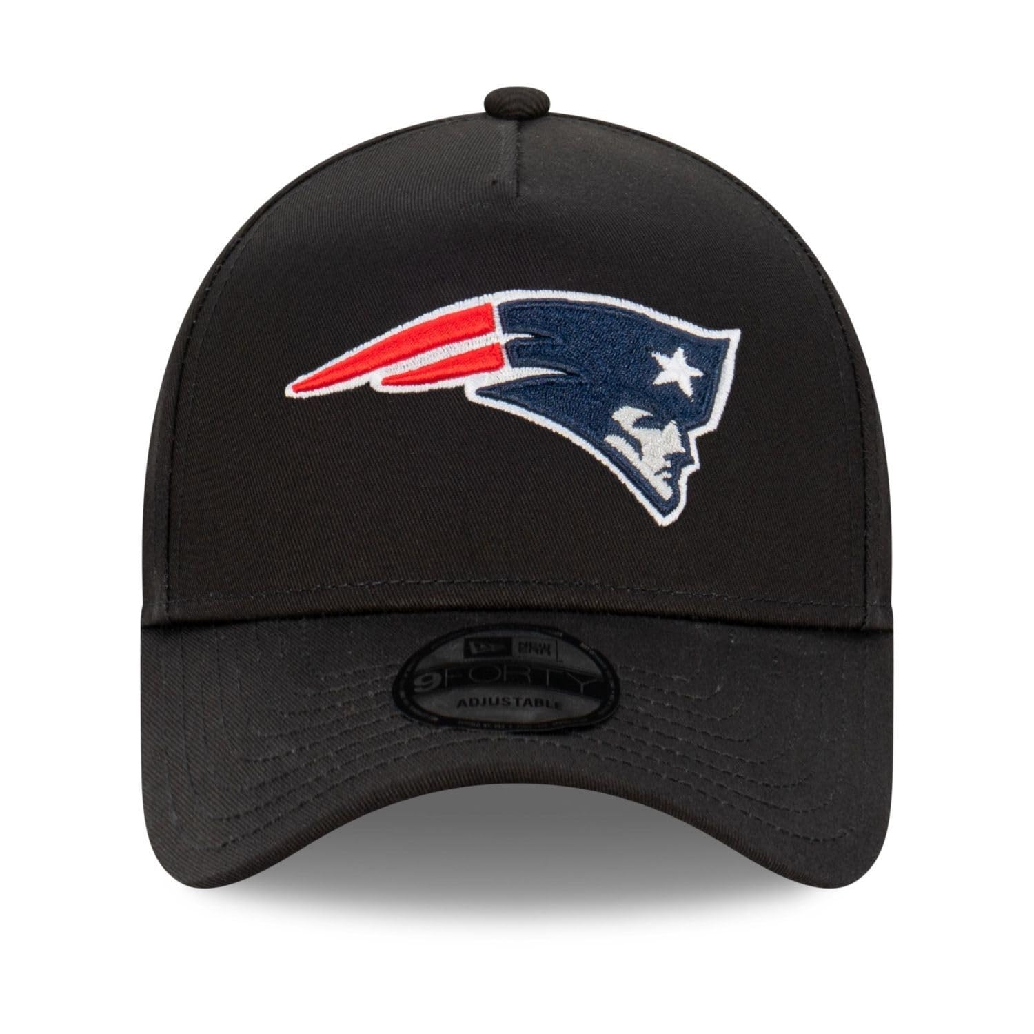 New Era NFL Casquettes Football Américain Chapeau Casquette de Baseball visière incurvée réglable 9Forty A-Frame Noir